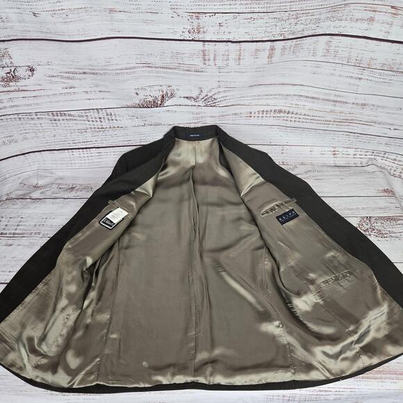 Ralph Lauren Blazer Mens 40 Medium Brown Plaid Wool Cashmere Two Button Jacket - Picture 10 of 16